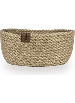 Naturalove Decorative Jute Basket - Oval / Small Size  - Image 4