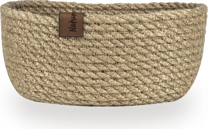 Naturalove Decorative Jute Basket - Oval / Small Size - Image 4