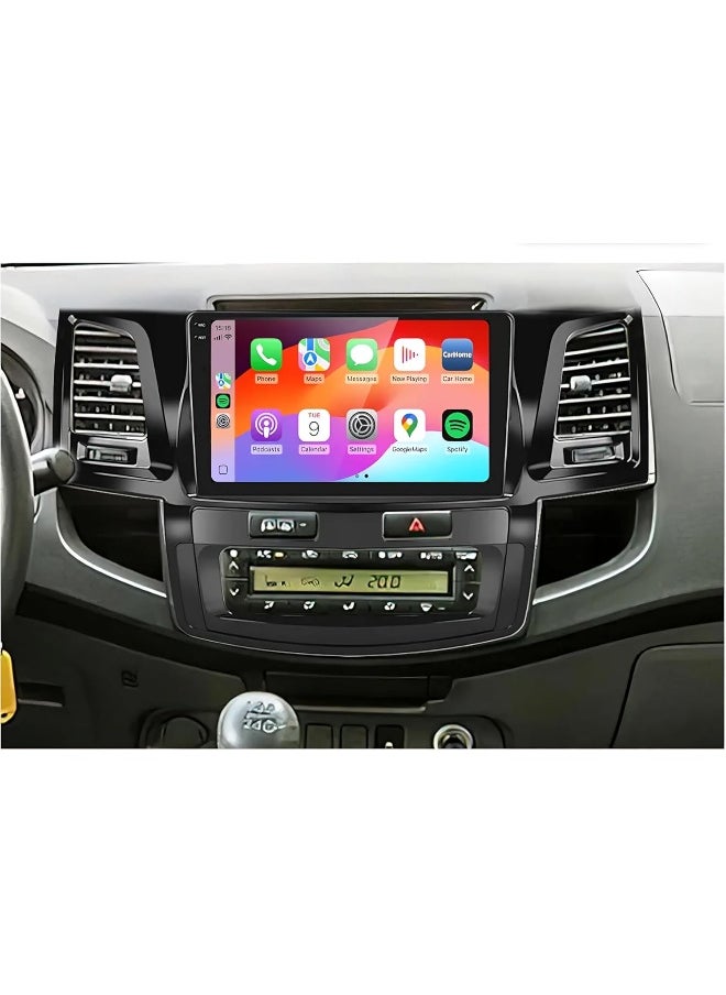 Vierex Fit Toyota Fortuner Car Stereo Android Screen Hilux 2005-2014 With Apple Carplay Android Auto Wireless WiFi DSP FM&AM Bluetooth AHD Camera Included Fast Interface (8+128GB 2K Screen)  - Image 4