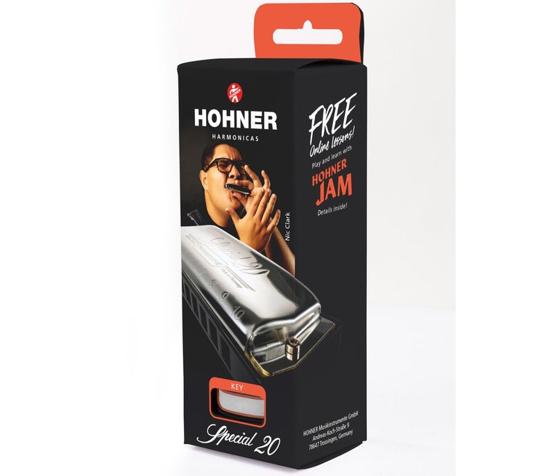 Hohner هارمونيكا هونهير دياتونيك M560086P سلسلة بروغريسيف سبيشال 20 - مفتاح G - Image 5
