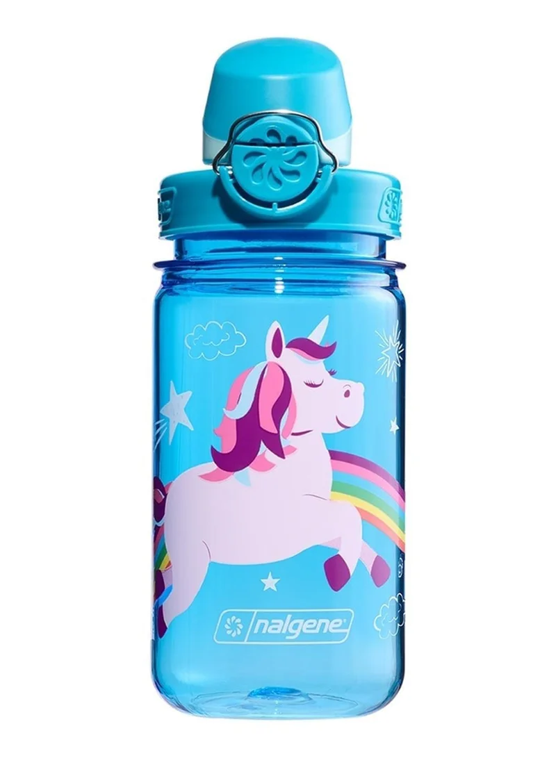 نالجين زجاجة Nalgene USA Kids OTF Tritan Renew سعة 350 مل باللون الأزرق Unicorn Sustain
