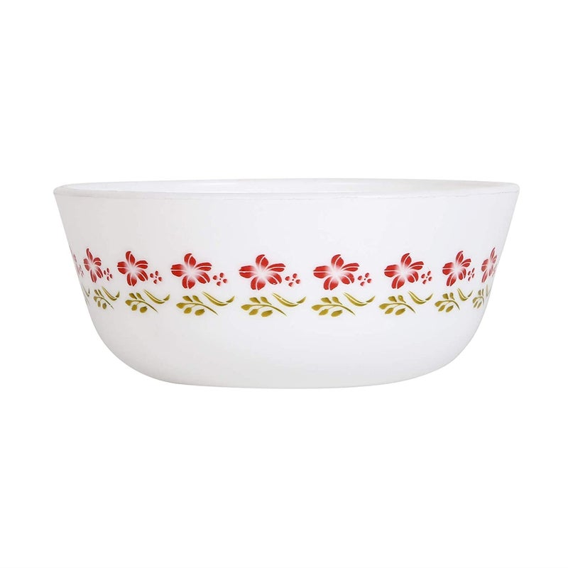 Cutting EDGE Bowl 300ml Red Flower Pack of 12 - Image 5
