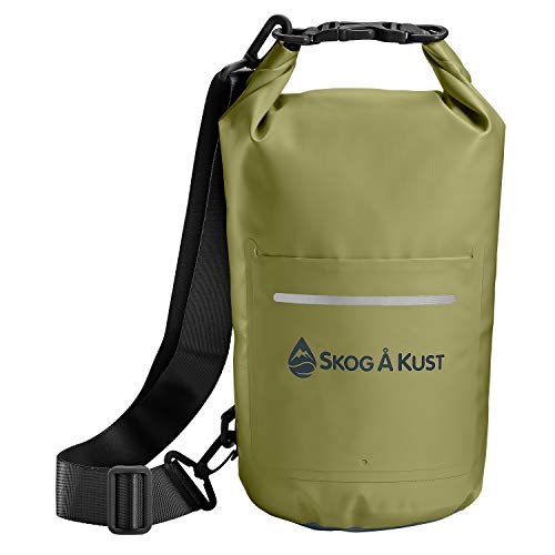 Skog Kust DrySak Roll Top Waterproof Bag for Travel Outdoors 5L Army Green