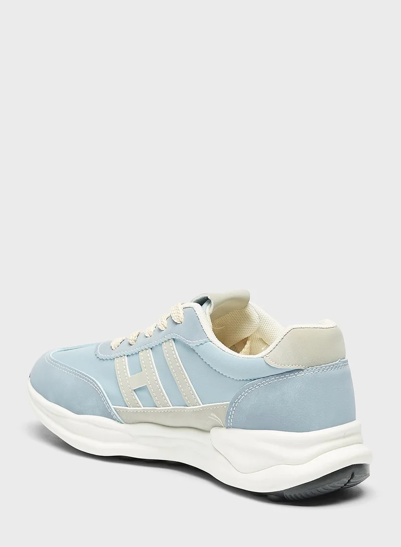 shoexpress Lace Up Low Top Sneakers