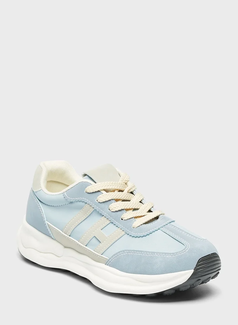 shoexpress Lace Up Low Top Sneakers