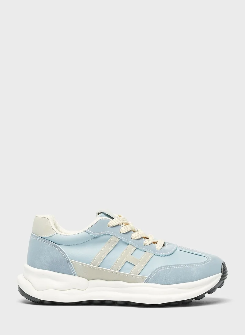 shoexpress Lace Up Low Top Sneakers