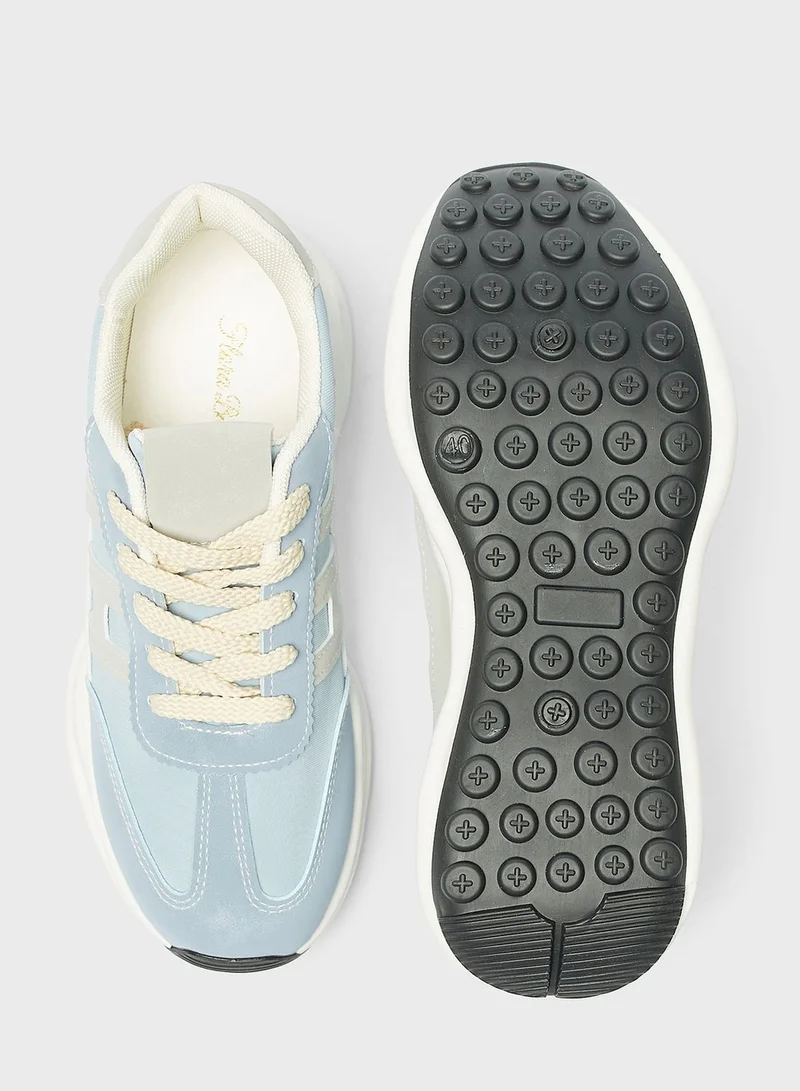 shoexpress Lace Up Low Top Sneakers
