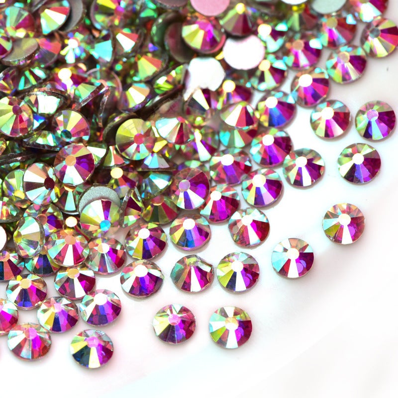 Decorative Rhinestones Flatback Crystals Accessories P31 White AB 
