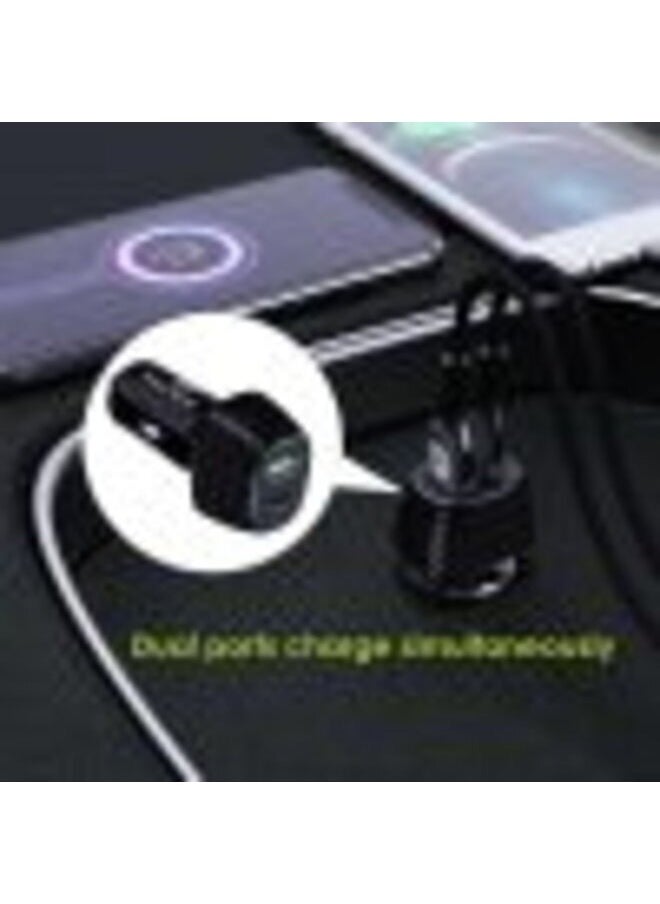 فون بلانيت شاحن سيارة سريع 38 وات USB Type C بمنفذ مزدوج  - Image 4