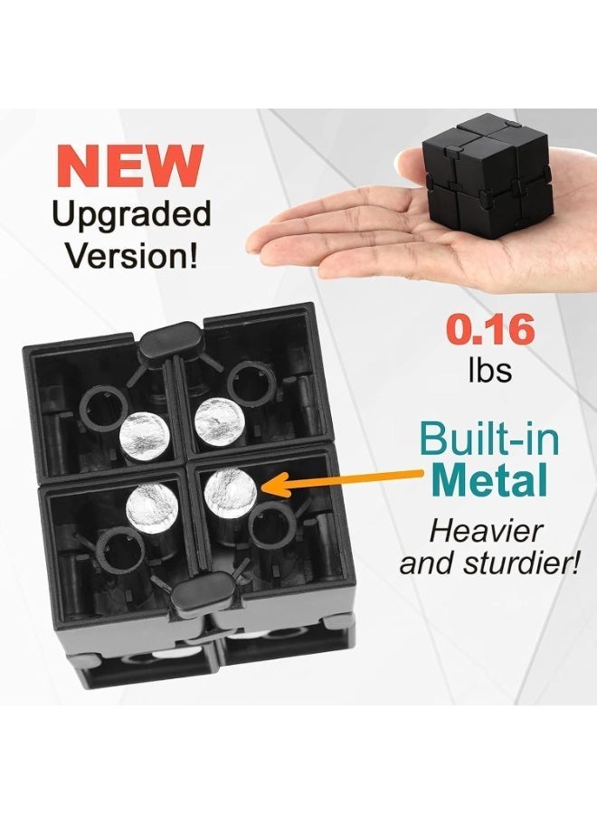 Infinity Cubes Fidget Toys for Adults and Teens, Includes Zipper Bag for Convenient Storage, Stress and Anxiety Relief Sensory Toy, Ideal for Killing Time and Enhancing Focus - Image 5