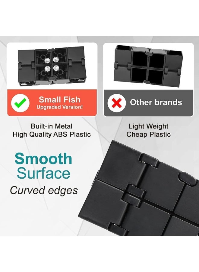 Infinity Cubes Fidget Toys for Adults and Teens, Includes Zipper Bag for Convenient Storage, Stress and Anxiety Relief Sensory Toy, Ideal for Killing Time and Enhancing Focus - Image 2