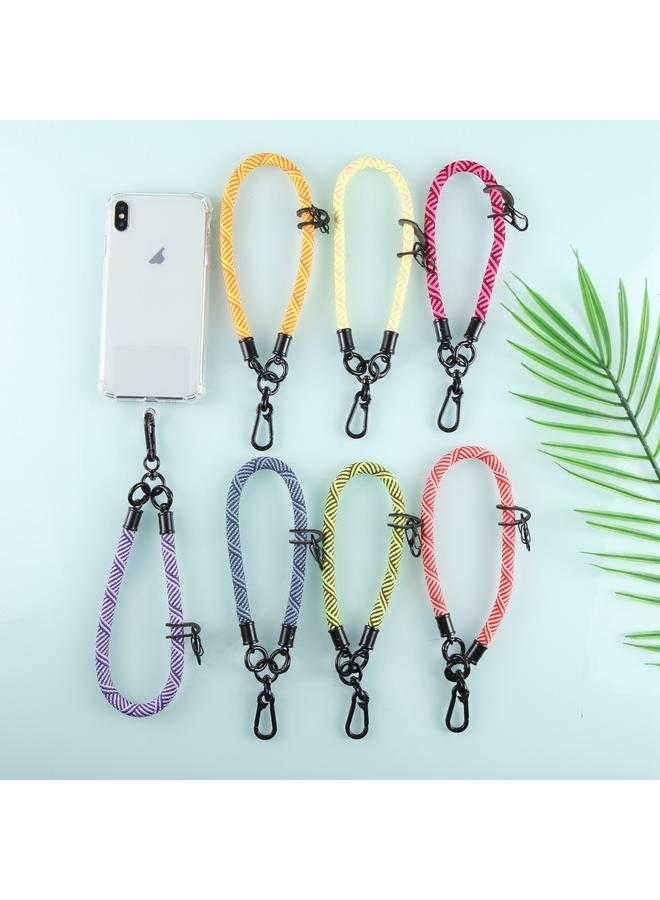 erorex Universal Phone Diagonal Pattern Short Wrist Lanyard - Image 4