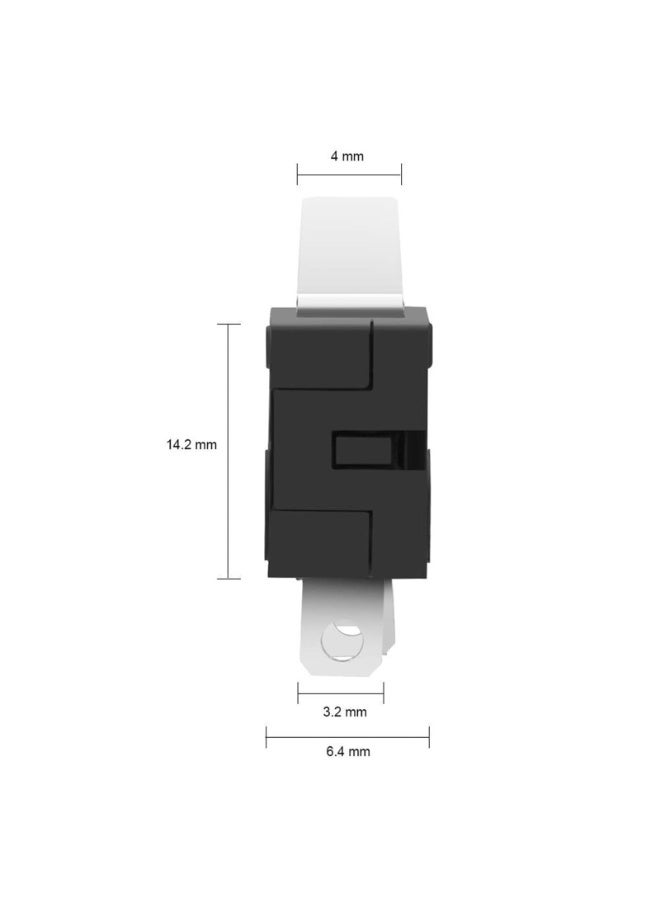 12 Pcs?Hinge Lever Momentary Push Button Micro Limit Switch 3 Pins - Image 3