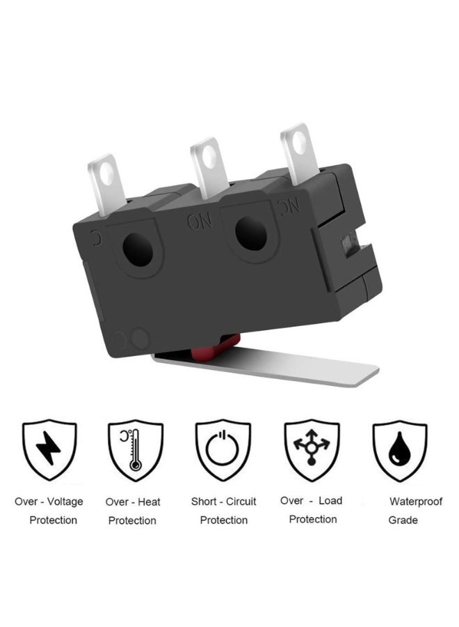 12 Pcs?Hinge Lever Momentary Push Button Micro Limit Switch 3 Pins - Image 5