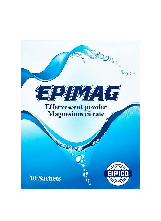إبيماج - إبيماج مسحوق فوار سترات المغنيسيوم، 10 أكياس - Image 1