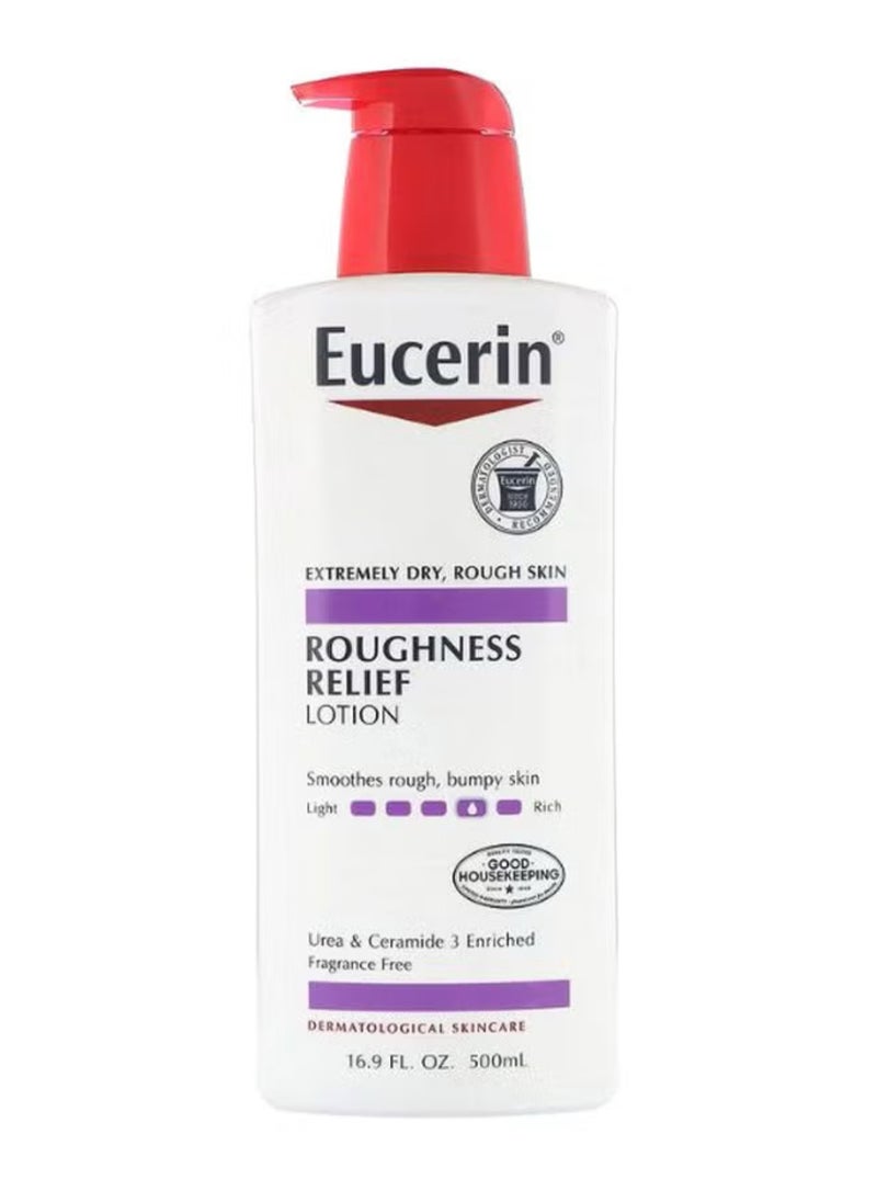 Eucerin - Roughness Relief Lotion - Full Body Lotion for Extremely Dry, Rough Skin - Pump Bottle White 500ml - Image 1