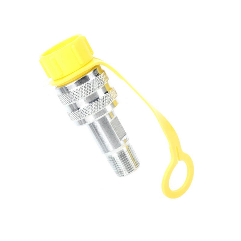 Hydraulic Coupling Set Zg3/8 Mechanical Oil Pipe Chrome Plated Steel Quick Disconnect Coupler - Image 4