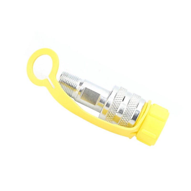 Hydraulic Coupling Set Zg3/8 Mechanical Oil Pipe Chrome Plated Steel Quick Disconnect Coupler - Image 3