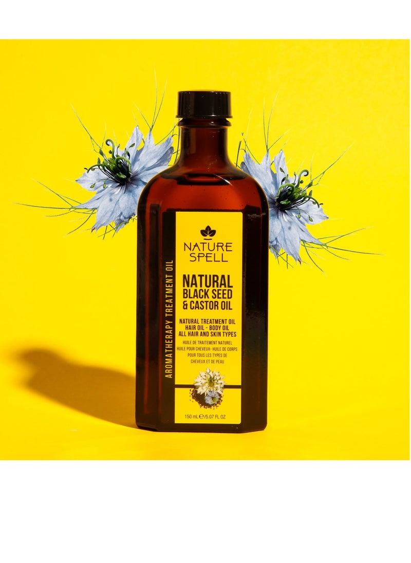 Nature Spell Castor Oil for Hair and body 150 ml  - Image 3