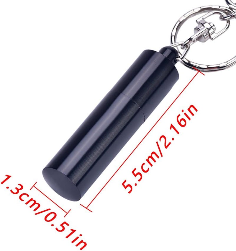woobles Billiard Cue Tip Pick, Portable Billiard Pool Snooker Stick Shaper Keychain Design Cue Tip Pick Pricker Replacement Tool-Black - Image 4