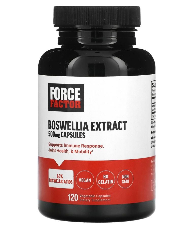 Force Factor Boswellia Extract 500 mg 120 Vegetable Capsules