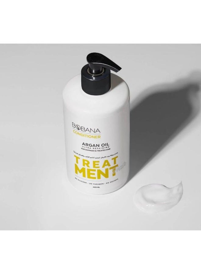 بوبانا بلسم علاج الشعر بزيت الأرجان 400 - Image 2