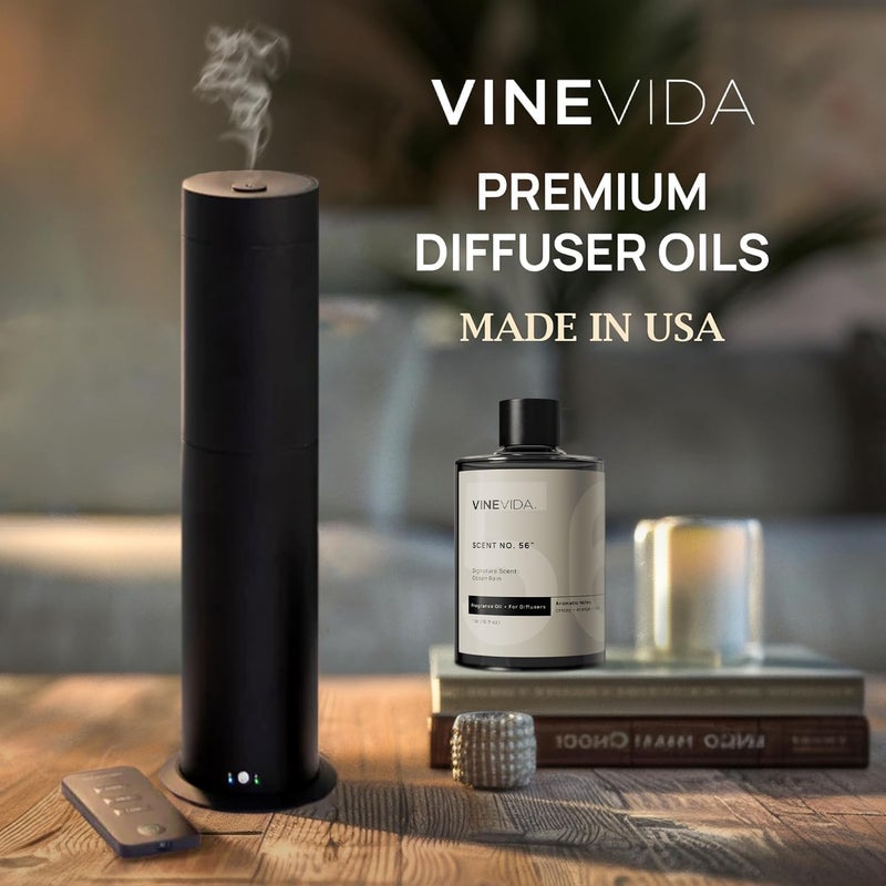 VINEVIDA [16 Fl Oz] Ocean Rain Fragrance Oil for Cold Air Diffusers, Essential Oils for Diffuser Oil Refill & Air Freshener Room Spray - Image 2