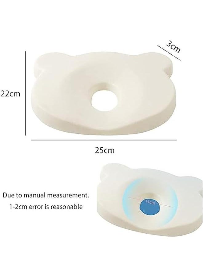 Gonice - Baby Pillow Head Shaping, Soft and Cozy Baby Pillow, Preventing Flat Head and Shapes Infant's Head, Perfect for Sleeping and Head Support for 0-36 Months Newborns and Infant (Tiger) - Image 1