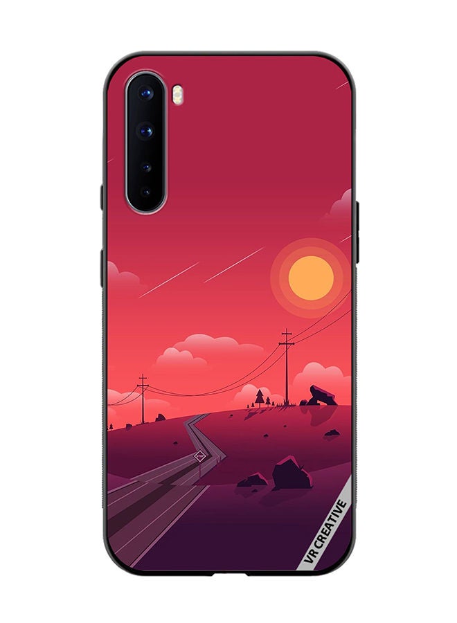VR CREATIVE Protective Case Cover For OnePlus Nord Nature Design Multicolour - Image 1