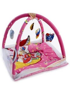 ELSTONE HOME Bedding Set with Foldable Mattress Mosquito Net and Pillow Net Bed AC Blanket Wrapper Baby Hooded Blanket Baby Bath Towel Pack of 1