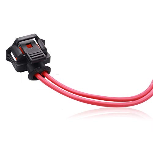 HOPUT 2pcs Fuel Pump Connector, PT2183 Multi-Purpose Pigtail Connector Harness 88988963 Compatible with LLY LBZ LLM 6.6L Chevy GMC - Image 3