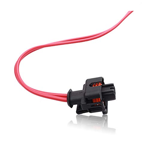 HOPUT 2pcs Fuel Pump Connector, PT2183 Multi-Purpose Pigtail Connector Harness 88988963 Compatible with LLY LBZ LLM 6.6L Chevy GMC - Image 2