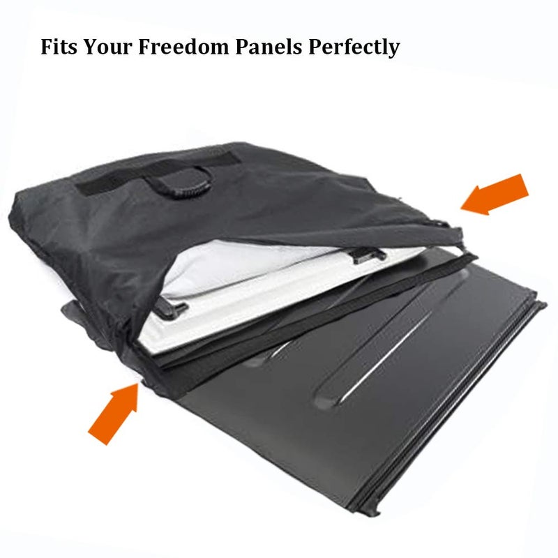 Opall Hard Top Freedom Top Panels Storage Bag for All 2007-2025 Jeep Wrangler JK JKU JL JLU Sports Sahara Freedom Rubicon Unlimited Gladiator JT 2 and 4 Doors - Image 4