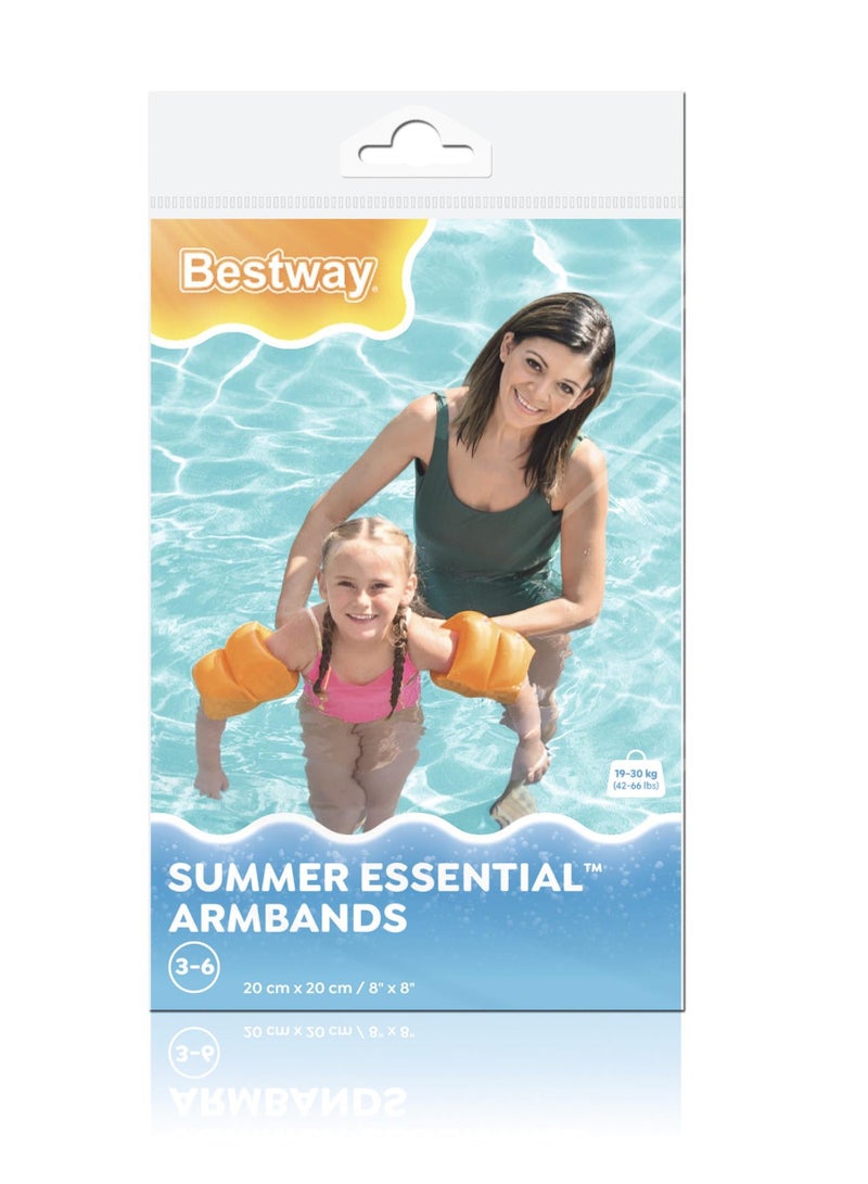 Bestway 20cm x 20cm Summer Essential Armbands #32005 - Image 1