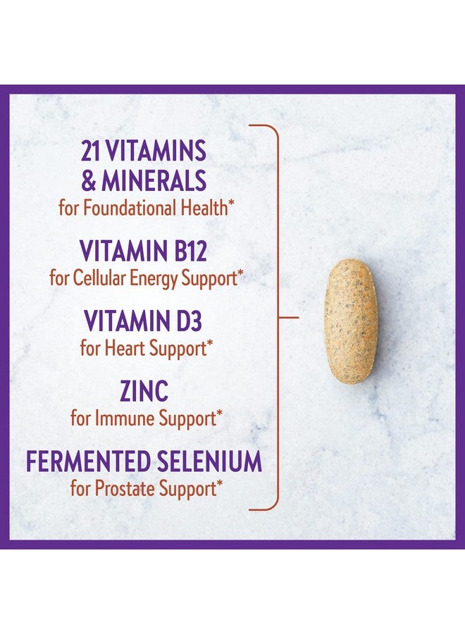 New Chapter Men Multivitamin For Immune Stress Heart + Energy Support With 20 Fermented Nutrients Every Man One Daily Gentle On The Stomach 96 Ct - Image 4