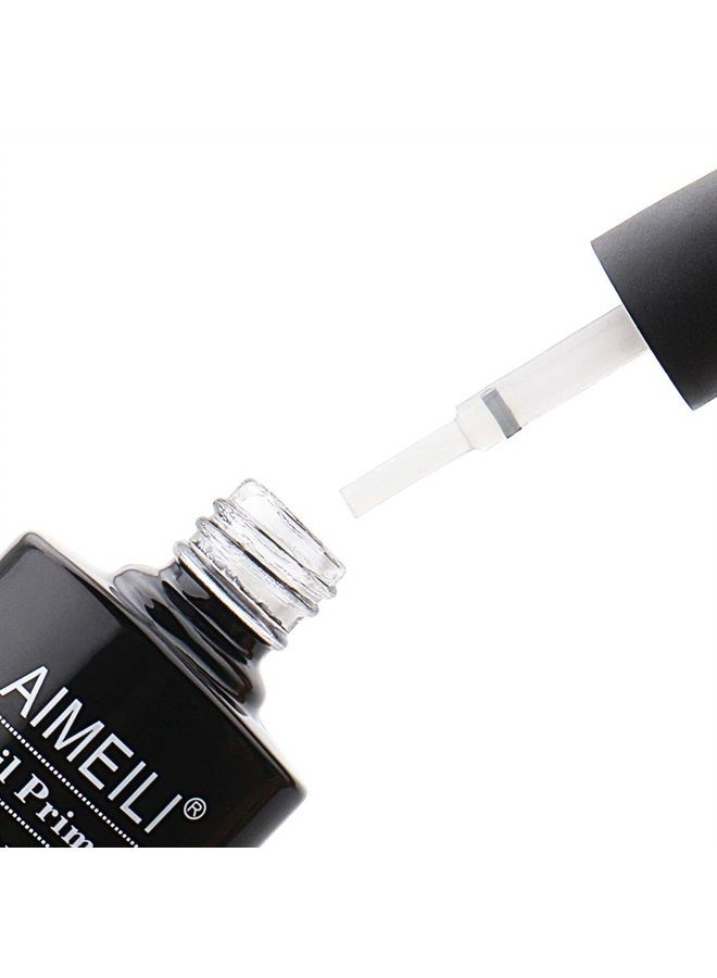 AIMEILI Nail Prep Bond Primer, U V LED Gel Foundation for Acrylic Powder and Builder Nail Gel 