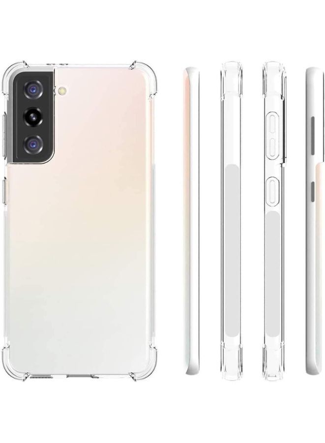 Galaxy S21 Case Cover Bumper Shell Tpu Pc Hybrid Crystal Clear Acrylic Bumper Case Cover For Galaxy S21 - Image 1