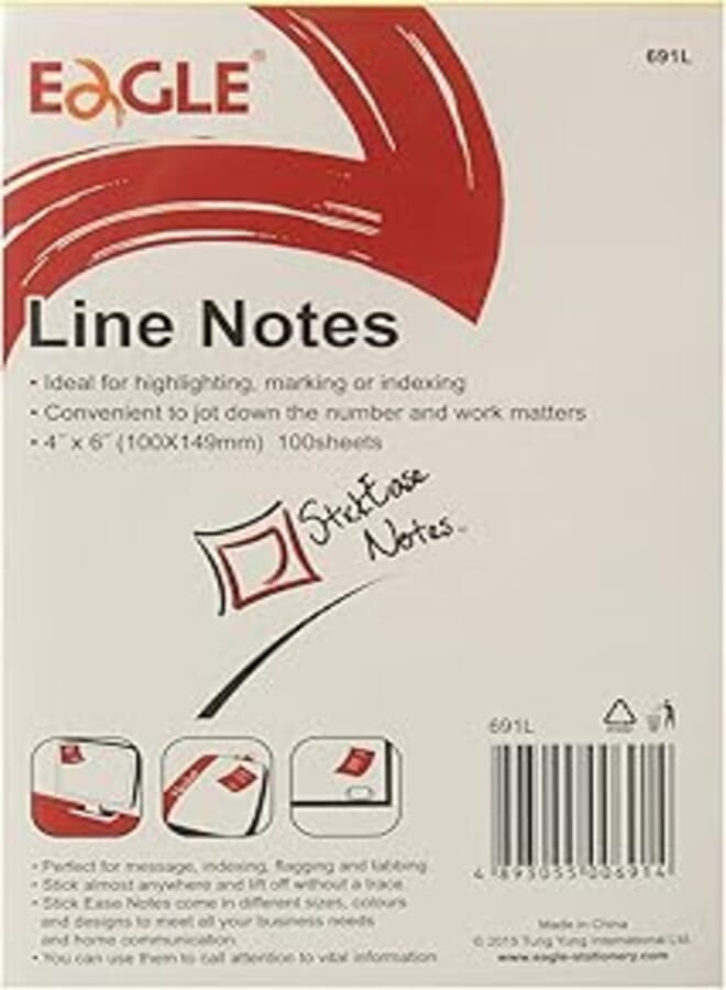 Eagle Sticky Note, 100x149 Mm - 100 Sheet