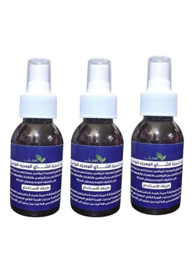 Miracle Tea Tree Oil for Hemorrhoids - 3 Pieces