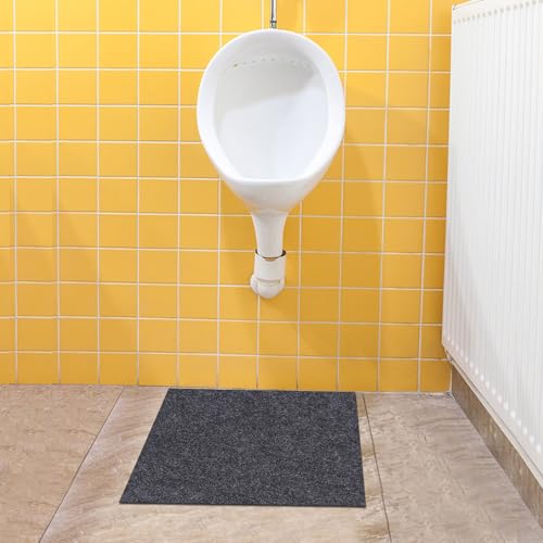 Meitola Urinal Mats (4 Pack)，Deodorizing Urinal Floor mats—Absorbent/Waterproof ，Anti-Slip and Waterproof Backing，Commercial and Restaurant restrooms，Men's Restrooms & Bathrooms，Reusable/Washable (24"×18") - Image 1