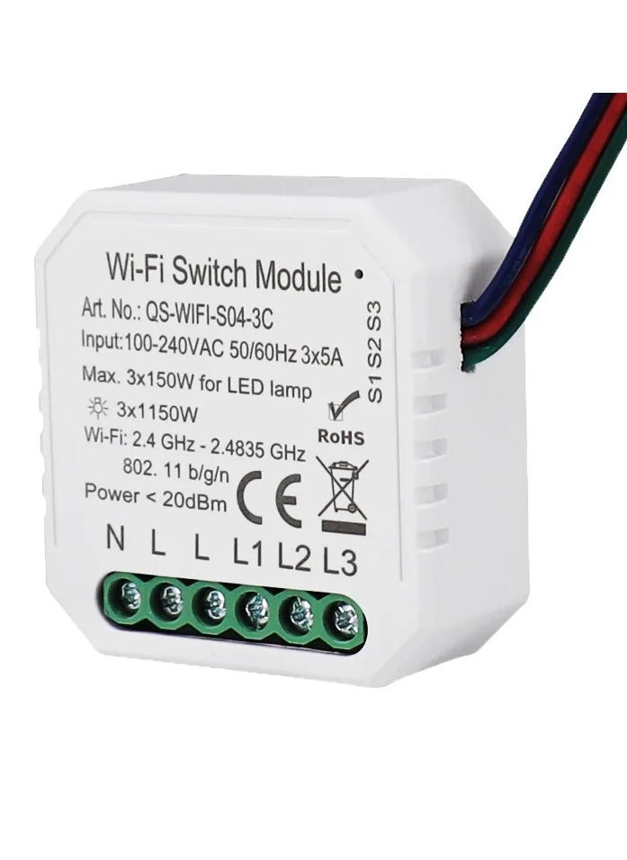 TUYA smart Switch Tuya 3 gang Wifi  - Image 2