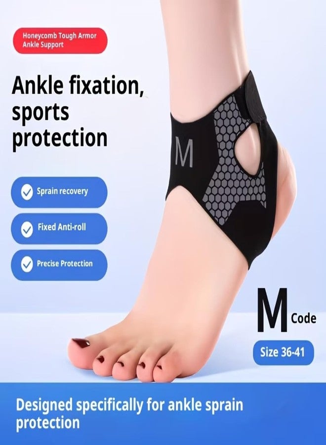 AJIGNA MART Ankle Support for Men & Women, Adjustable Ankle Brace, Breathable Ankle Supporter, Ankle Support for Men, Anti-Slip Design for Gym, Fitness, Sports & Injury Prevention - Image 5