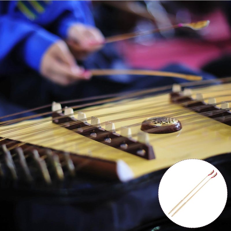 2pcs Elastic Dulcimer Jean with Ebony Head Professional Yangqin Musical Instrument Accessories for Bright Smooth Sound and Strong Toughness - Image 5