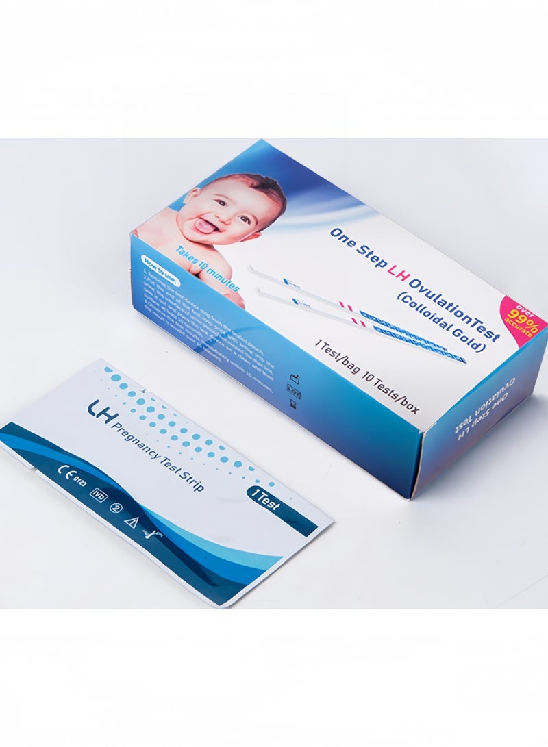 تشو داي شرائط اختبار التبويض من ، عبوة من 10 اختبارًا للخصوبة، مجموعة التنبؤ بالتبويض - Image 1