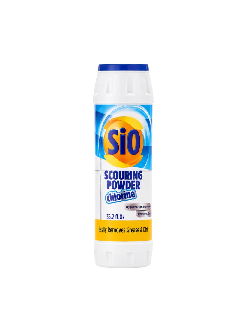 SIO Scouring Powder with Chlorine – 1000g | Powerful Grease & Dirt Removal - Image 1