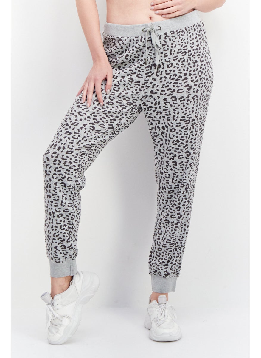 Women Animal Print Drawstring Jogger Pant, Grey - pzsku/ZA3CD9AE919A75D1E912EZ/45/_/1724351118/81367ebc-a68e-4d13-9b23-16f37a0374f8