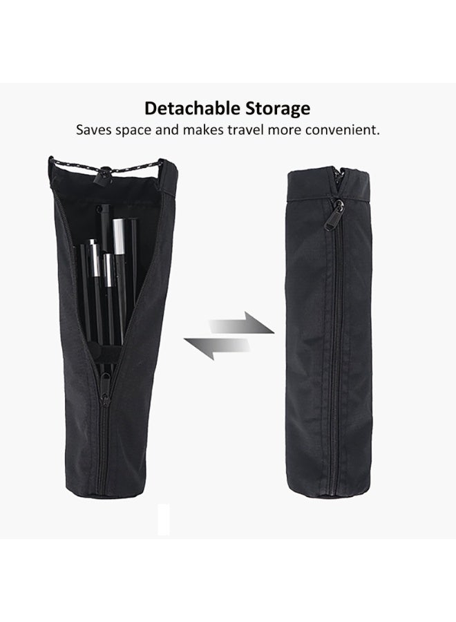 YY-ريشير حامل معلق محمول للتخييم، حامل ثلاثي القوائم قابل للطي مصنوع من سبائك الألومنيوم للتخييم في الهواء الطلق مع خطافات للسفر والمشي لمسافات طويلة والشواء وصيد الأسماك - Image 4