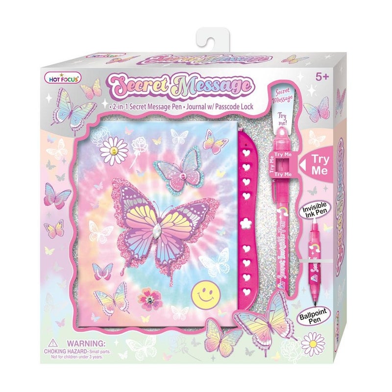 هوت فوكس مذكرة كتابة الرسائل السرية الفراشات - 203TB - Image 1