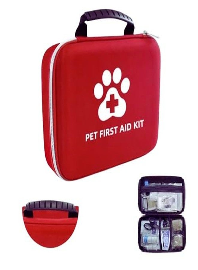 PAWSPLAY Pet First Aid Kit for Dogs & Cats, 101-Piece Emergency Kit with Bandages, Wound Care, Tick Remover, Nail Clipper, Portable Waterproof Travel Kit for Hiking, Camping, Car & Home Safety - Image 1