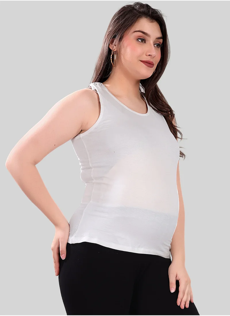 TUMMY TUMMY Maternity and Nursing Tank Top Combo Pack  of 2